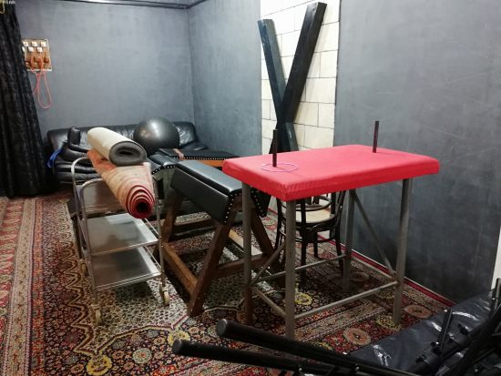 Antscha’s studio in Budapest in Hungary